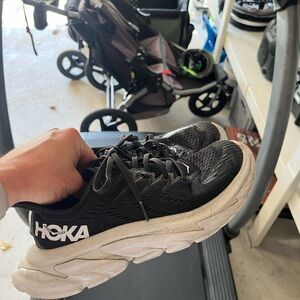 Well-loved Hoka Clifton Edges